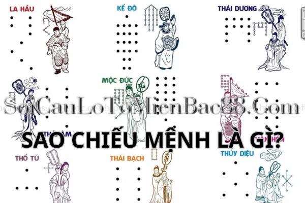 Sao chiếu mệnh là những sao đại diện cho vận hạn mỗi người mỗi năm