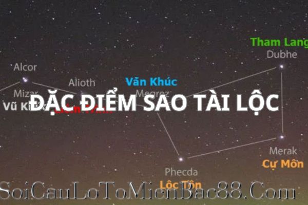 Sao tài lộc thường có đặc điểm liên quan tới việc xử lý tài chính của mỗi lá số tử vi