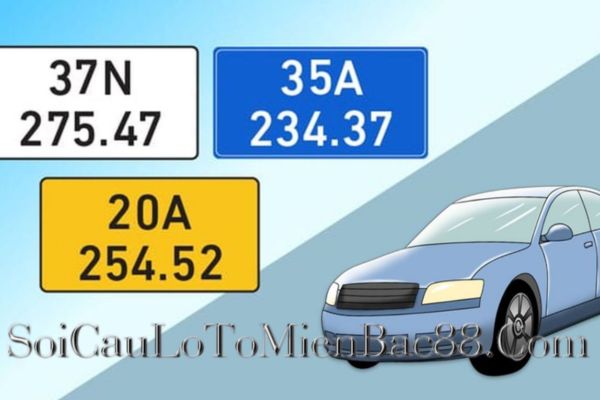 Có nhiều cách luận giải theo biển số xe thú vị