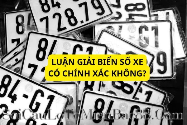 luận giải biển số xe ô tô