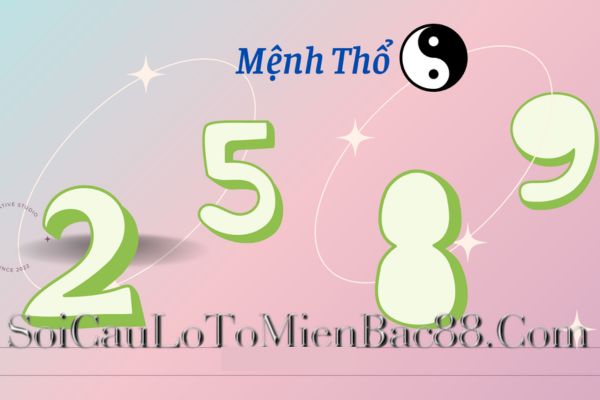 Trong phong thuỷ, mệnh Thổ hợp với nhiều con số khác nhau