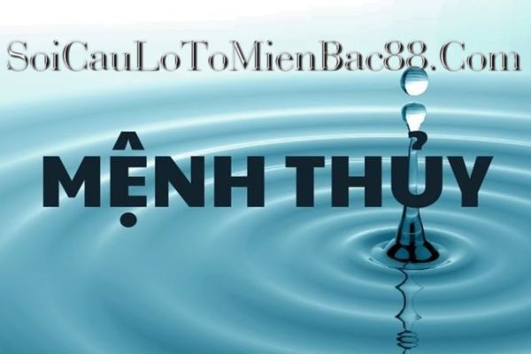 mệnh thủy hợp số nào