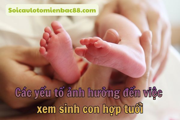 Những yếu tố có ảnh hưởng đến việc xem sinh con hợp tuổi