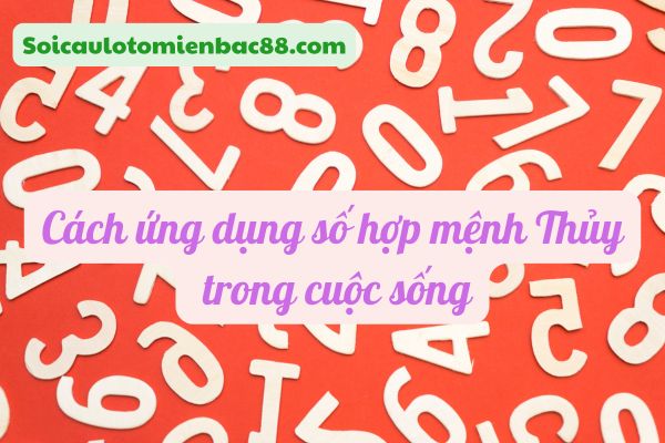 số hợp mệnh thủy