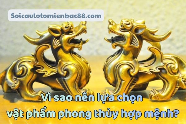 Vật phẩm phong thuỷ mang đến nhiều lợi ích khác nhau