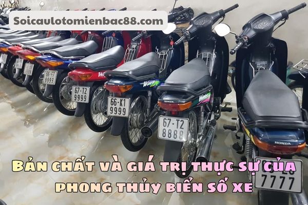 phong thủy biển số xe