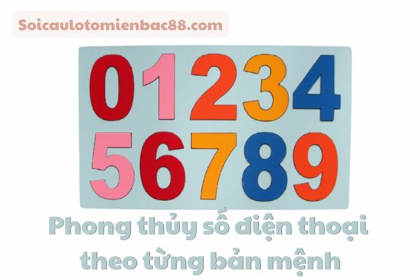 Gợi ý số điện thoại phong thủy cho từng bản mệnh